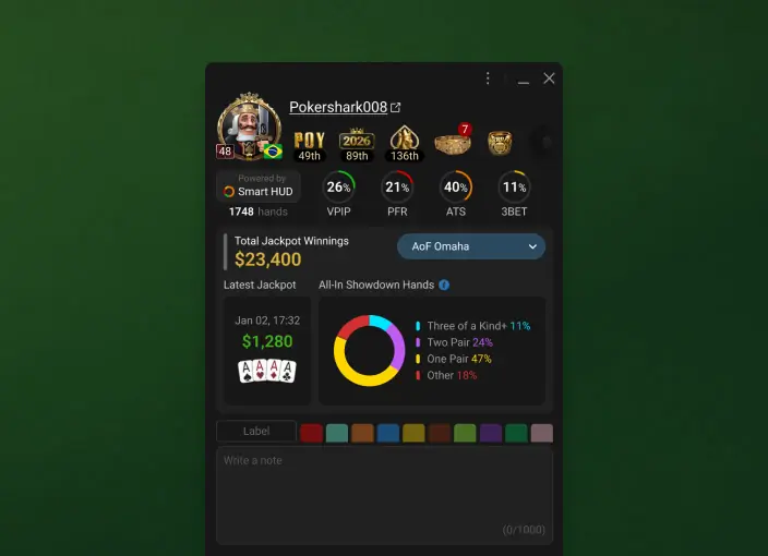 GGPoker Smart HUD